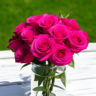 Hot Pink Spray Rose Wholesale Fresh Cut Flower