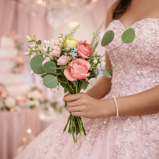 Rosa Encantada Quinceañera Flowers Collection — Blush & Pink Farm-Direct (2026)