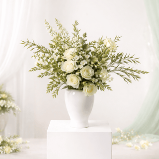Blanca Pureza Quinceañera Flowers Collection — All-White Elegance Farm-Direct (2026)