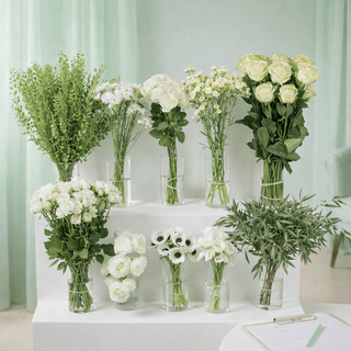 Blanca Pureza Quinceañera Flowers Collection — All-White Elegance Farm-Direct (2026)