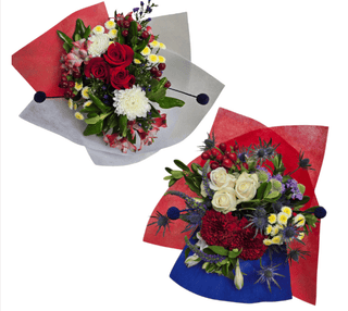 4th of July Bouquet| Premium Wholesale Fresh Cut Farm Direct Box
