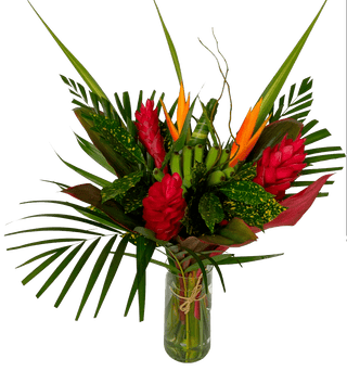 Rainbow Tropical Round Bouquet By Magic Flowers