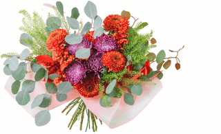 Spice & Petals Fall Bouquet – Wholesale Bronze Cremon & Tinted Autumn Bouquets | Farm Direct