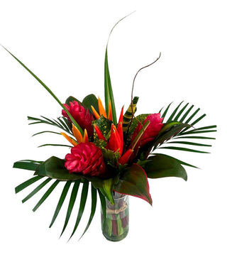 Tropical Mix Round Bouquet By Magic Flowers