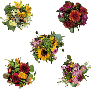 Petite Messy No Roses Fall & Thanksgiving Collection Floral Bouquets