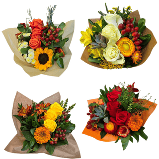 Lineal Fall & Thanksgiving Collection Floral Bouquets