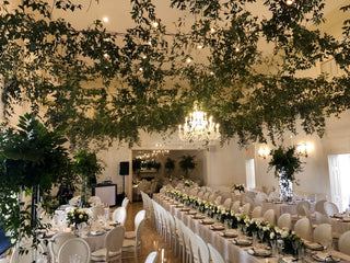 Reception Package — Smilax for Tables & Ceiling Runs