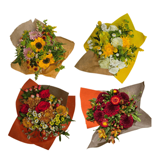 Holiday Edit Fall Bouquet – Wholesale Rose & Chrysanthemum Harvest Bouquets | Farm Direct