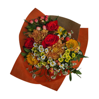 Holiday Edit Fall Bouquet – Wholesale Rose & Chrysanthemum Harvest Bouquets | Farm Direct
