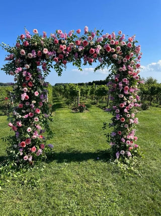 Smilax Vine Wedding 🌿 & Ecuadorian Premium Roses 🌹 Combo Box 📦