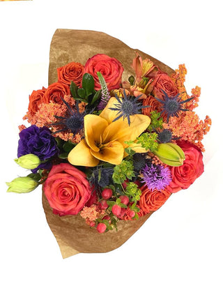 Romantic Orange Obsession Floral Bouquet