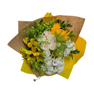 Supreme Fall Bouquet – Wholesale Premium Rose & Eryngium Harvest Bouquets | Farm Direct