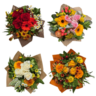 Traditional Petite Fall Bouquet – Wholesale Mixed Harvest Petite Bouquets | Farm Direct