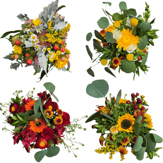 Wild Flora Petite Fall Bouquet – Wholesale Garden-Style Petite Bouquets | Farm Direct