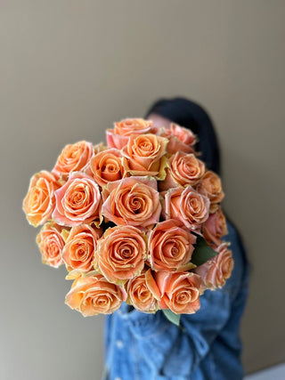 Cavendish Rose | Romantic Peachy Coral Premium Roses | Farm Direct Wholesale | Free Shipping