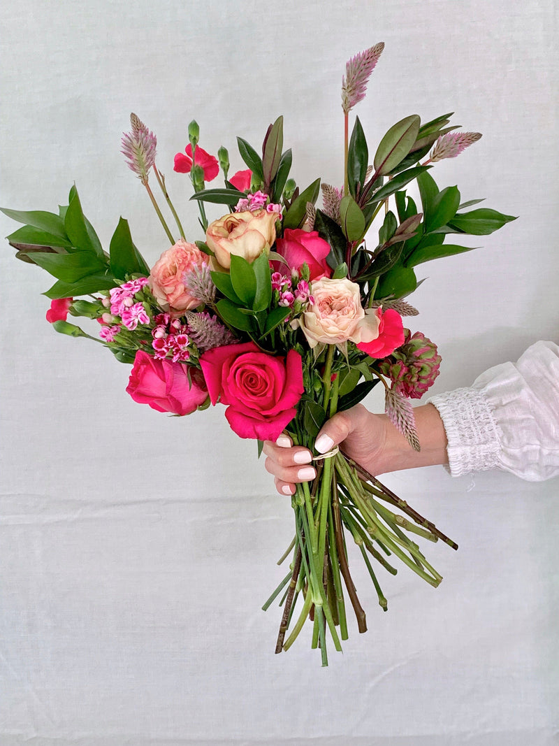 Viva Magenta DIY Bridal Bouquet