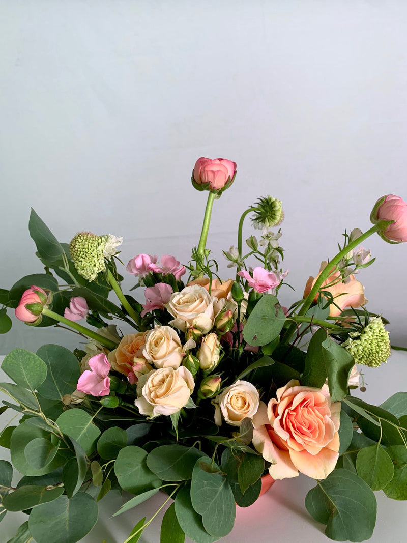 Bellini Peach DIY Bridesmaid Bouquet