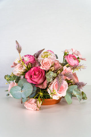 Pink Lemonade Wedding - Centerpiece