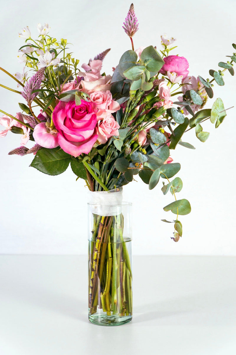 Pink Lemonade Wedding DIY Collection - Bridal & Bridesmaid Bouquet / Centerpieces