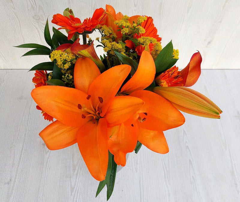 Orange Fall Bouquet