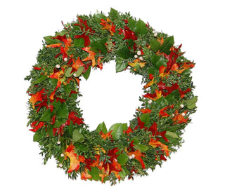 Wreaths of Fall Harvest Fresh Cut